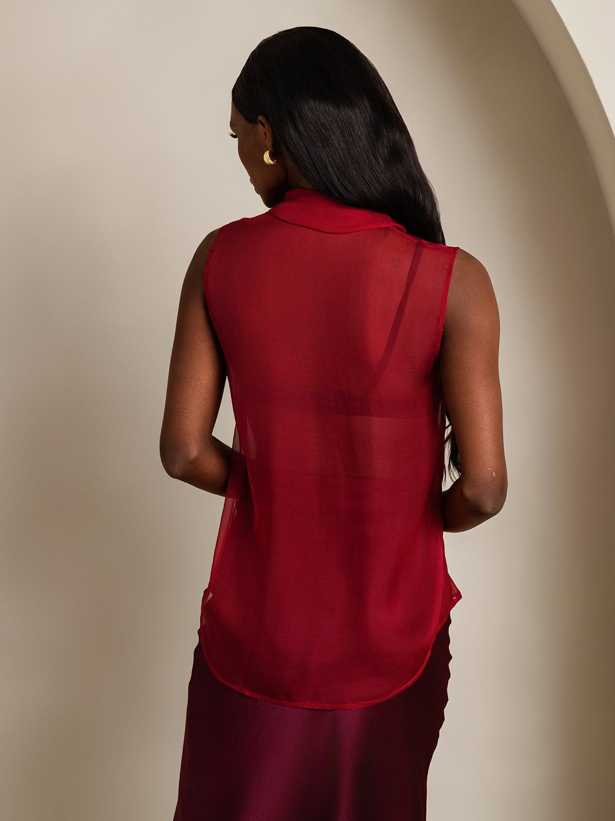 SilkSilky-FI Womens Shirt Viini 002