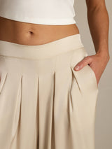 [Beige] SilkSilky-FI Naisten Housut 004