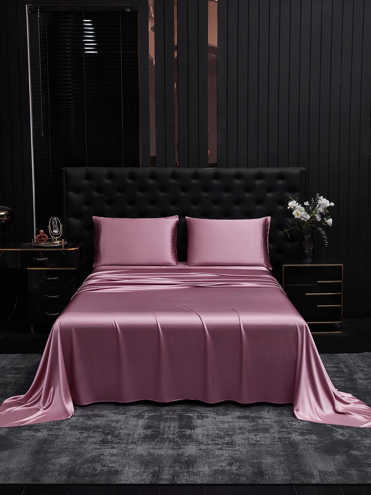 [Malvaorkidea] SilkSilky-FI 25Momme Bedding Set 001
