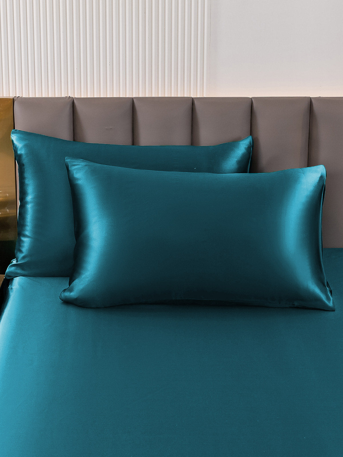[Sinivihreä] SilkSilky-FI 22Momme Pillowcase 001