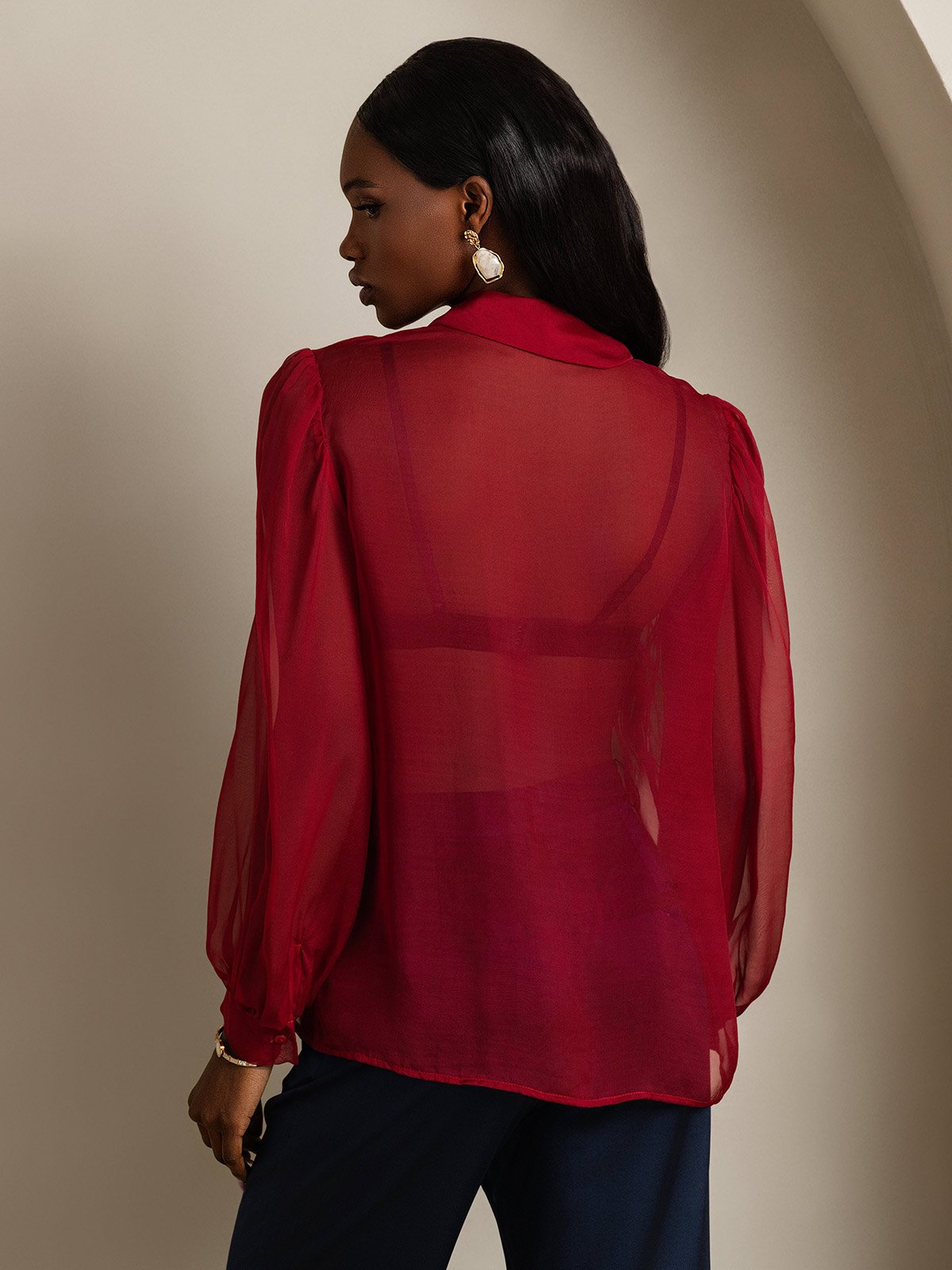 SilkSilky-FI Womens Shirt Viini 002