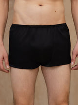 [Musta] SilkSilky-FI Mens Underwear 001