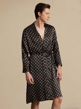 [Musta Ketju] SilkSilky-FI Long Sleeve Miesten Aamutakki 007