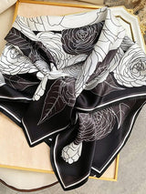[P075] SilkSilky-FI Pure Silk Scarf 002