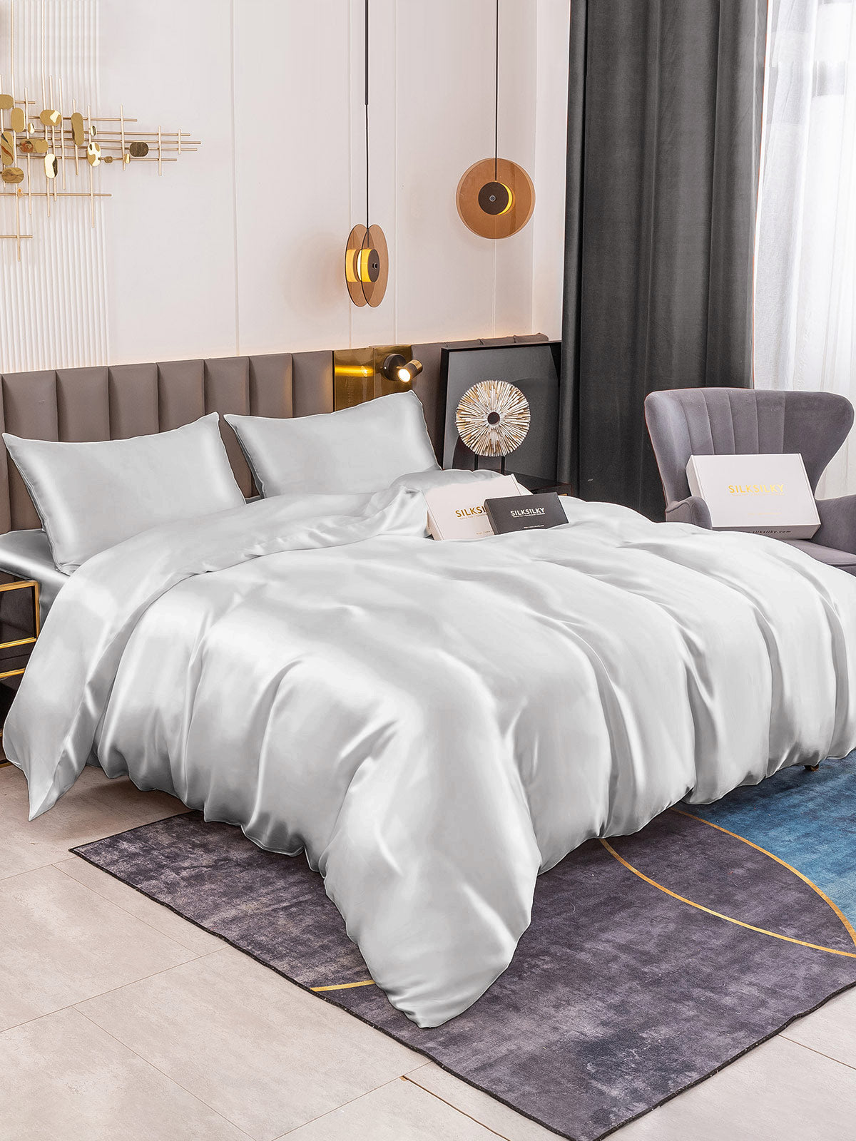 [Hopea] SilkSilky-FI 19Momme Bedding Set 002