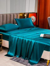 [Sinivihreä] SilkSilky-FI 22Momme Bedding Set 006,