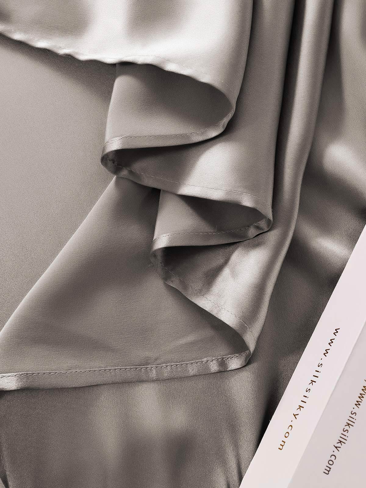 [Harmaa] SilkSilky-FI 22Momme Bedding Set 006