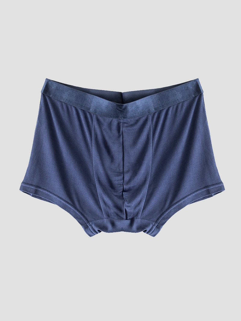 [Tummansininen] SilkSilky-FI Mens Underwear 006