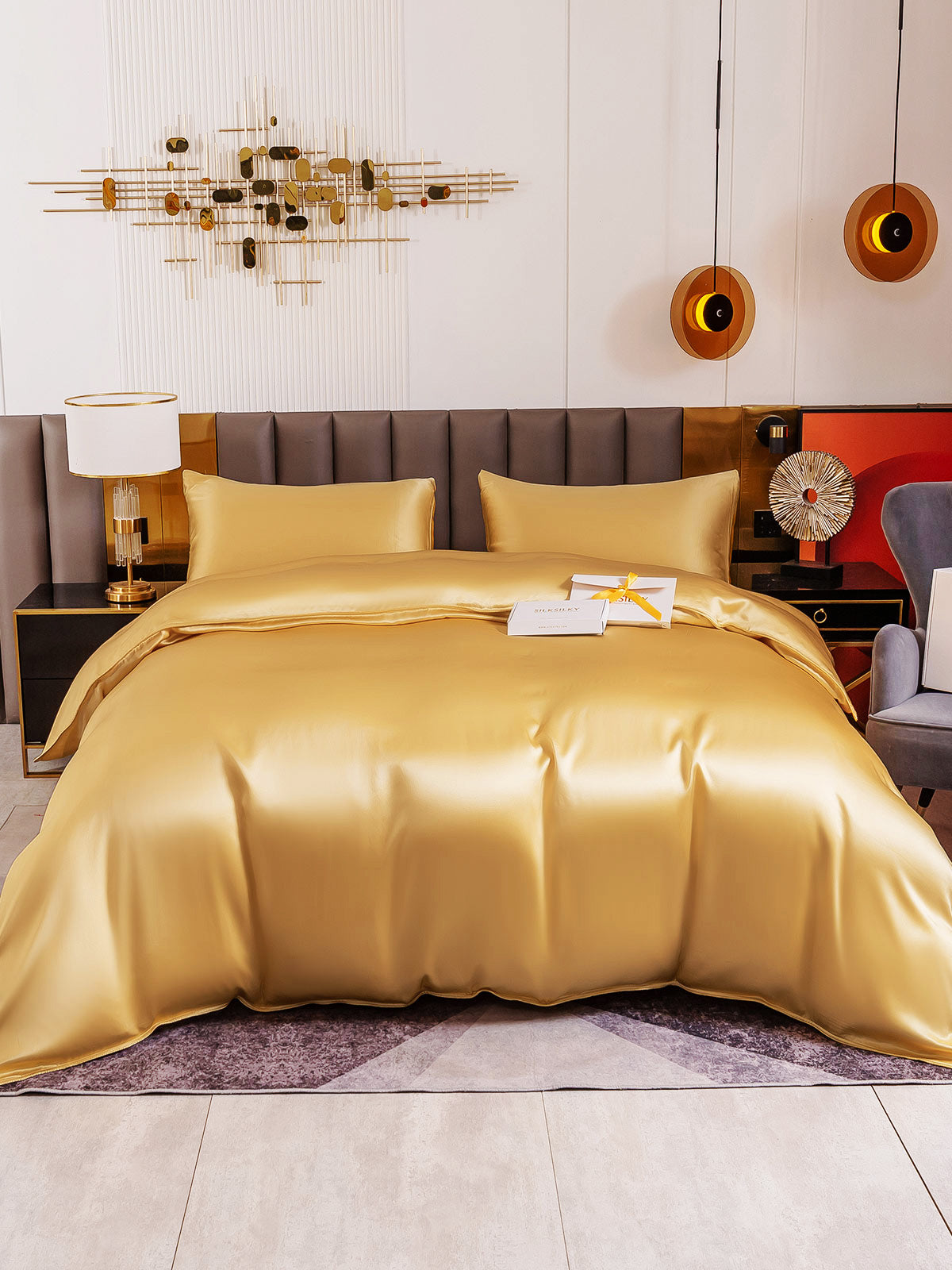 [Samppanja] SilkSilky-FI 19Momme Bedding Set 005