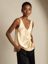 [Samppanja] SilkSilky-FI Sleeveless V Neck Camisole Top 001