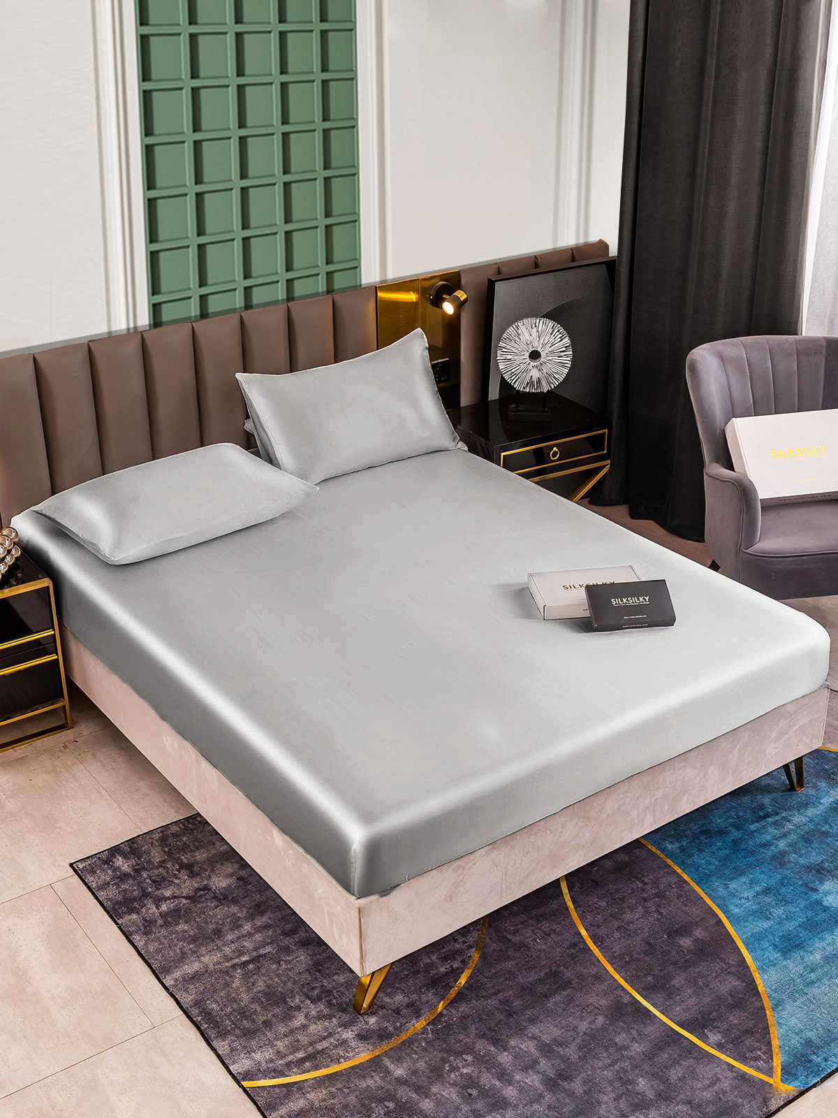 [Hopea] SilkSilky-FI 25Momme Bedding Set 001