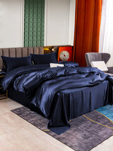 [Tummansininen] SilkSilky-FI 25Momme Bedding Set 002