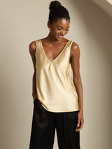[Samppanja] SilkSilky-FI Sleeveless V Neck Camisole Top 006