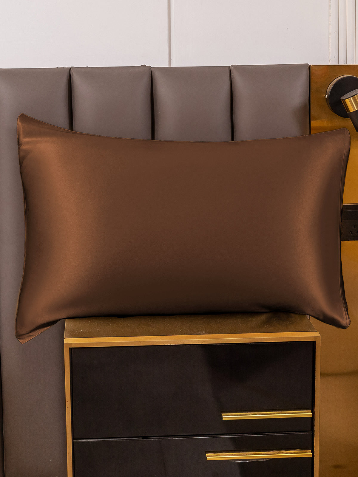 [Kahvi] SilkSilky-FI 19Momme Pillowcase 005
