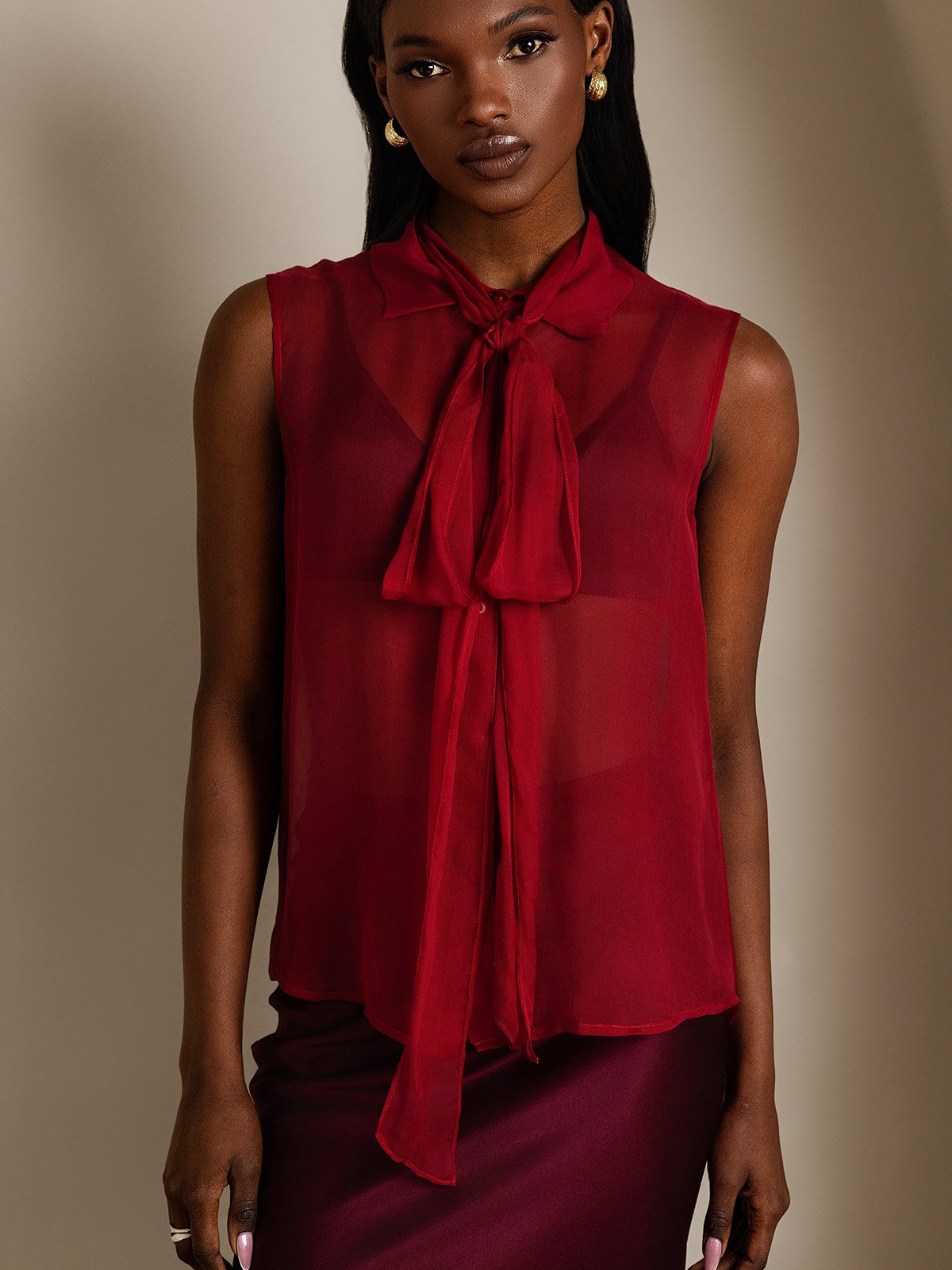 SilkSilky-FI Womens Shirt Viini 003