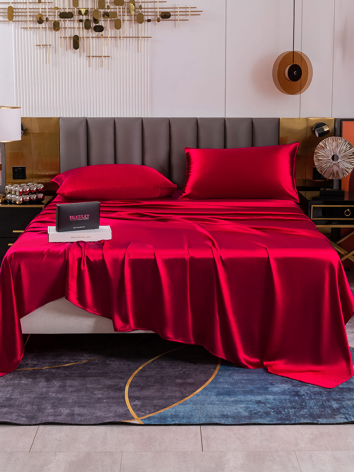[Viini] SilkSilky-FI 19Momme Bedding Set 002