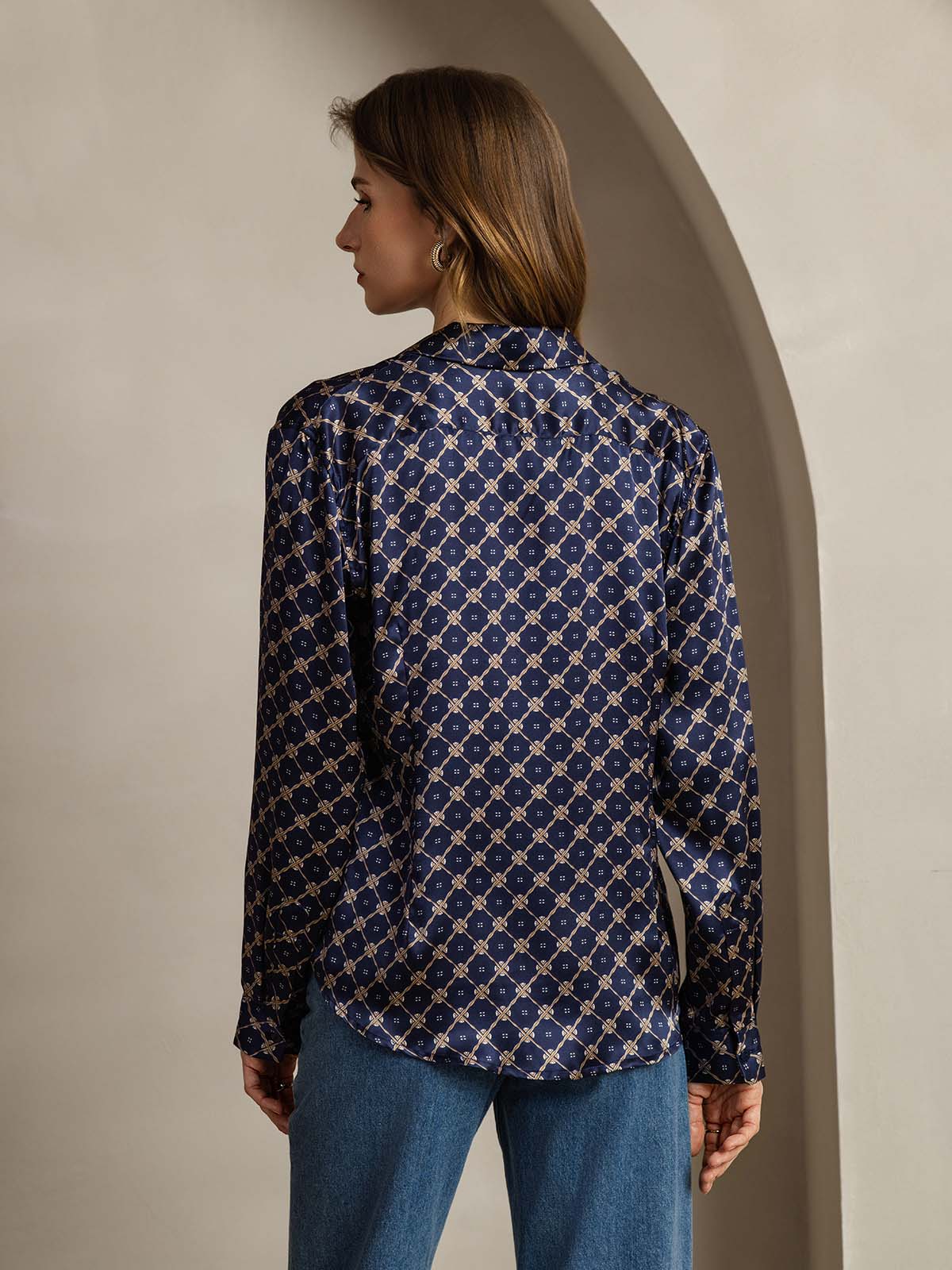 [Laivasto Ketju] SilkSilky-FI Womens Shirt 002