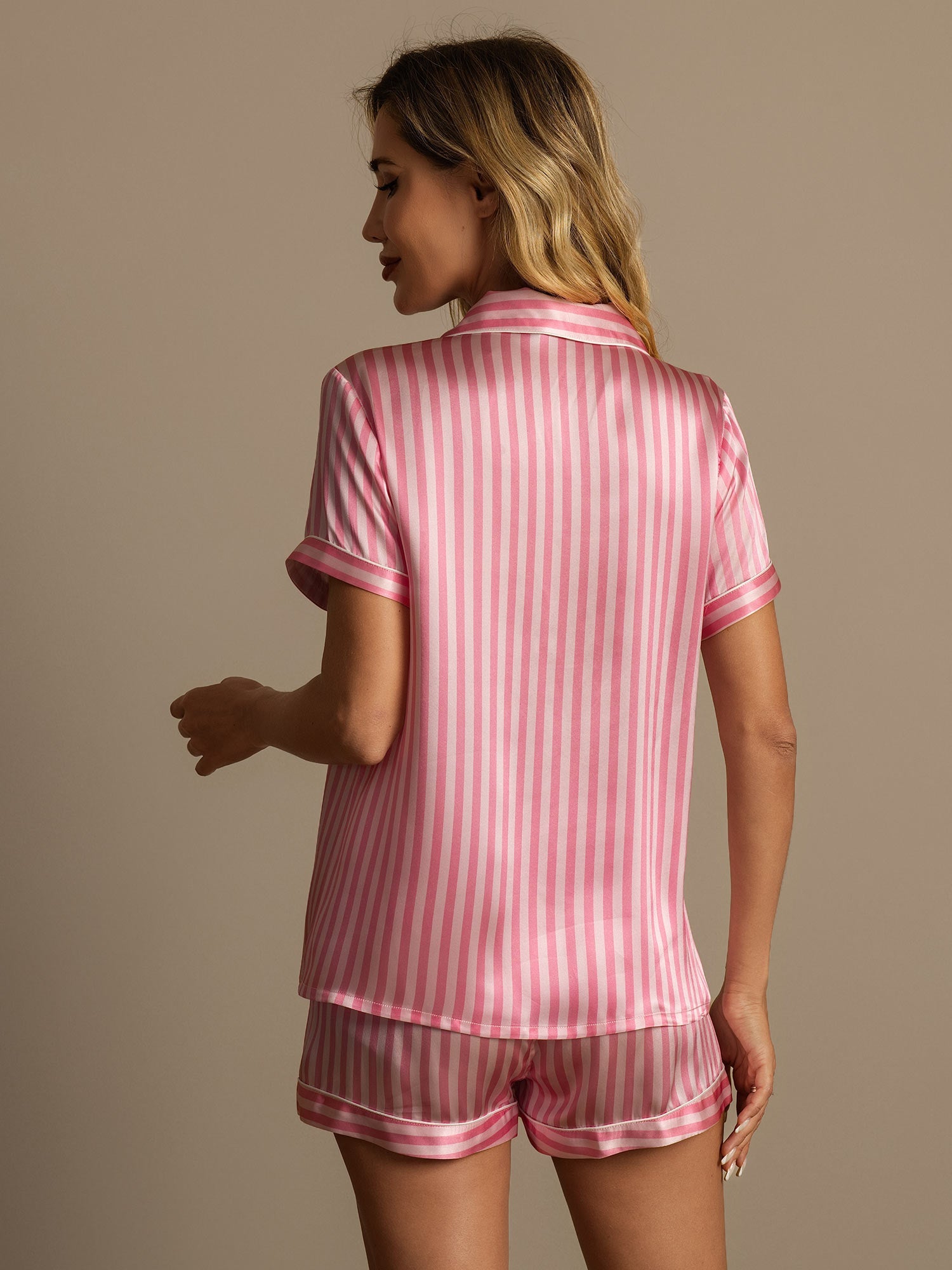 [Pinkki] SilkSilky-FI Womens Pajamas 002,