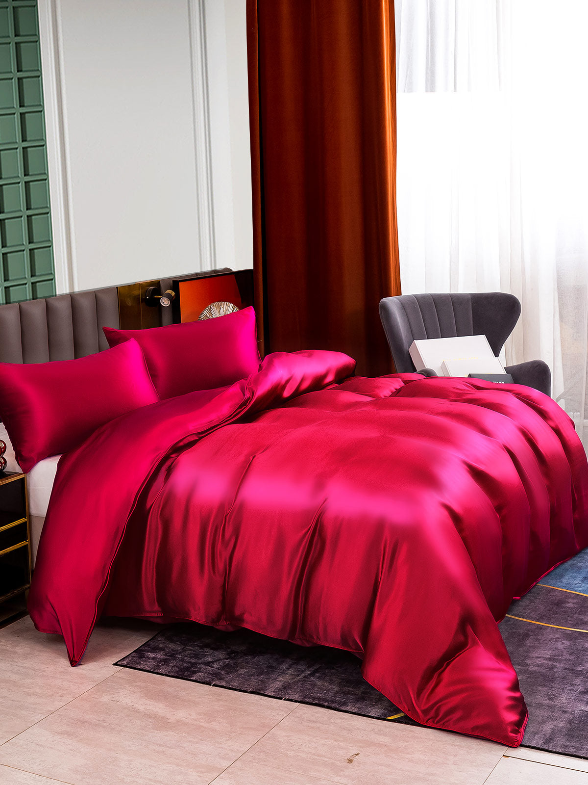 [Viini] SilkSilky-FI 25Momme Bedding Set 003