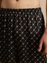 [Musta Ketju] SilkSilky-FI Men's Sleep Shorts 004