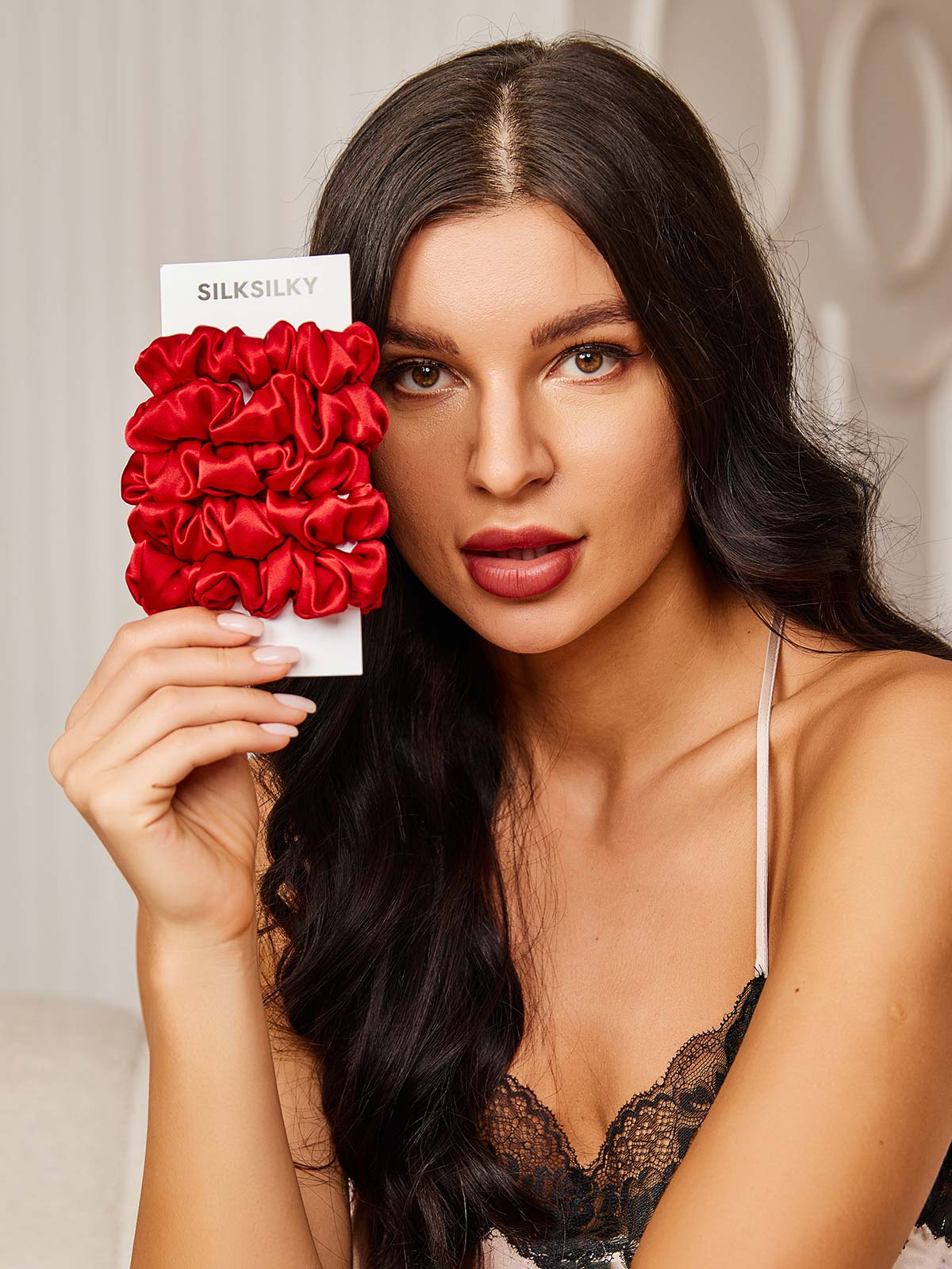 [Viini] SilkSilky-FI 19Momme Scrunchie 001