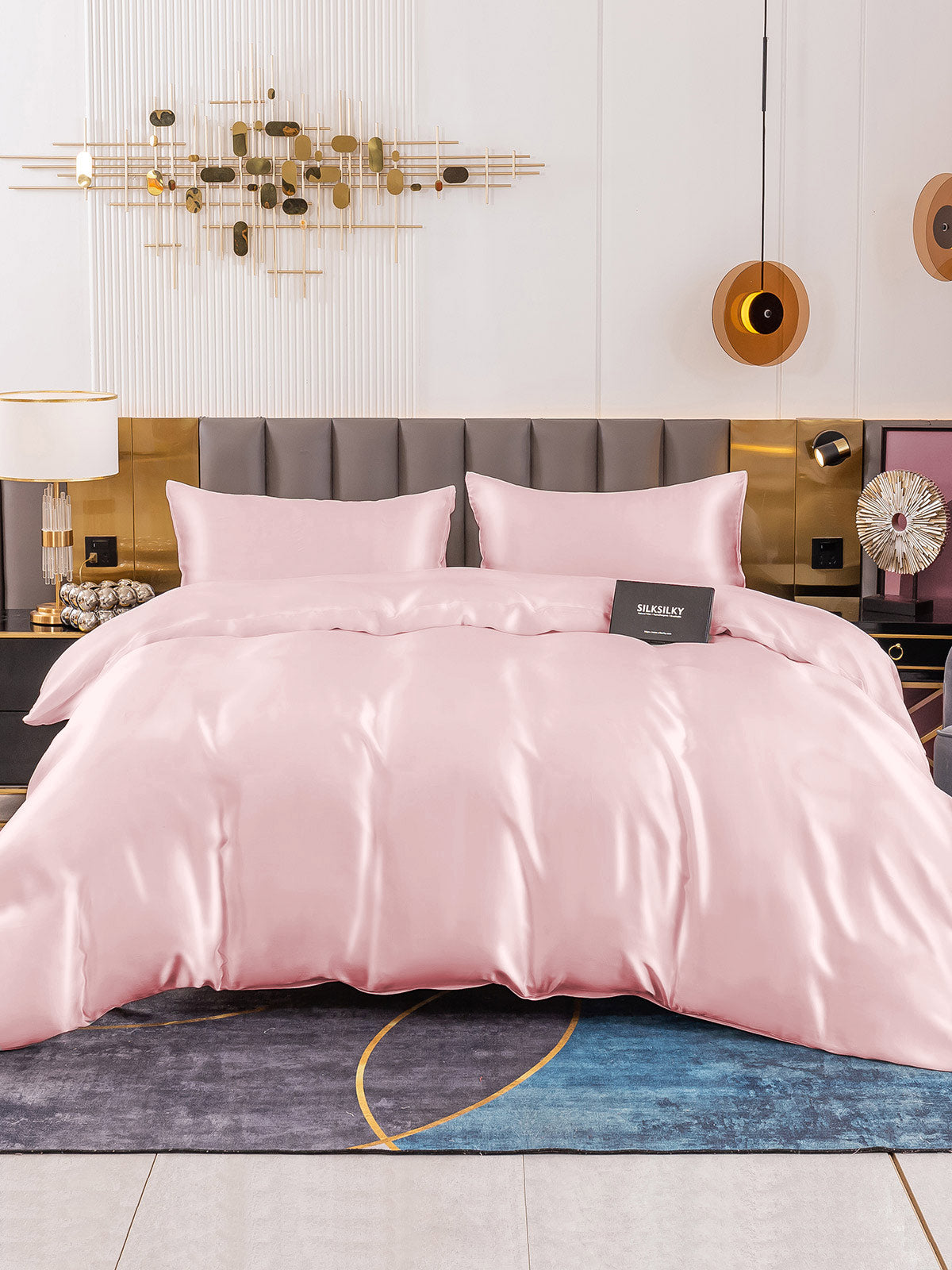 [Pinkki] SilkSilky-FI 19Momme Bedding Set 002