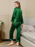 SilkSilky-FI Womens Pajamas Vihreä 006