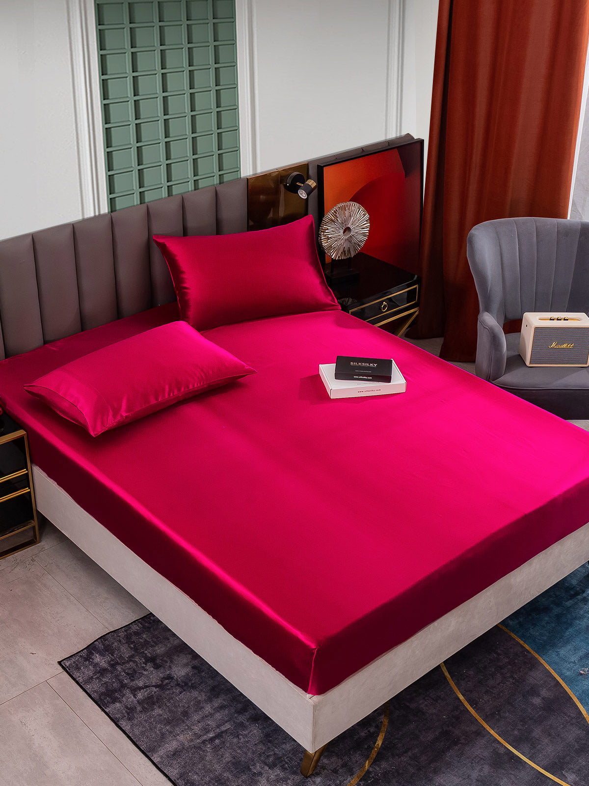 [Viini] SilkSilky-FI 25Momme Bedding Set 001