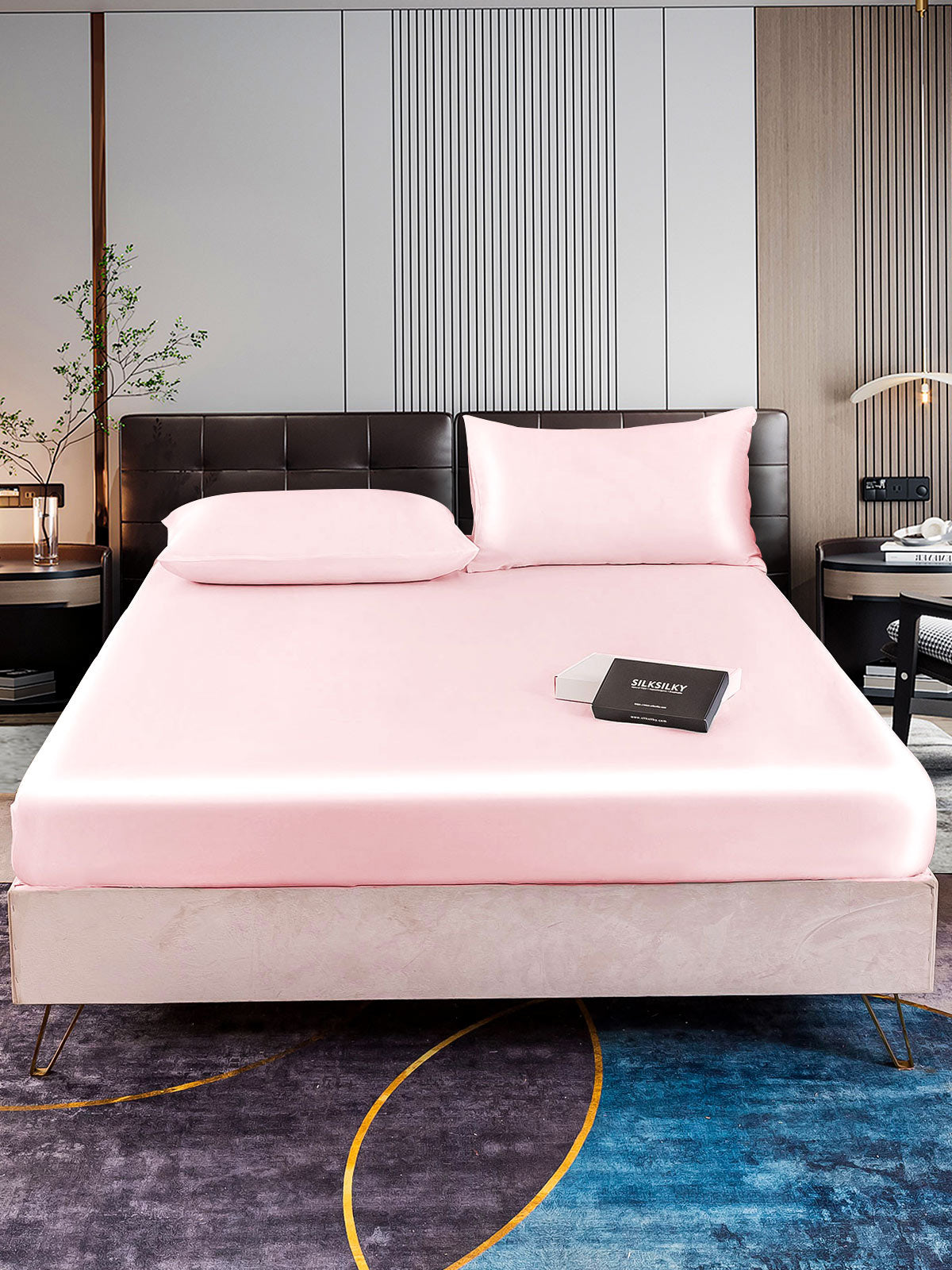 [Pinkki] SilkSilky-FI 22Momme Bedding Set 001