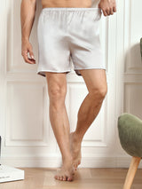 [Hopea] SilkSilky-FI Men's Sleep Shorts 003
