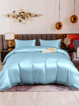 [Vaaleansininen] SilkSilky-FI 19Momme Bedding Set 002
