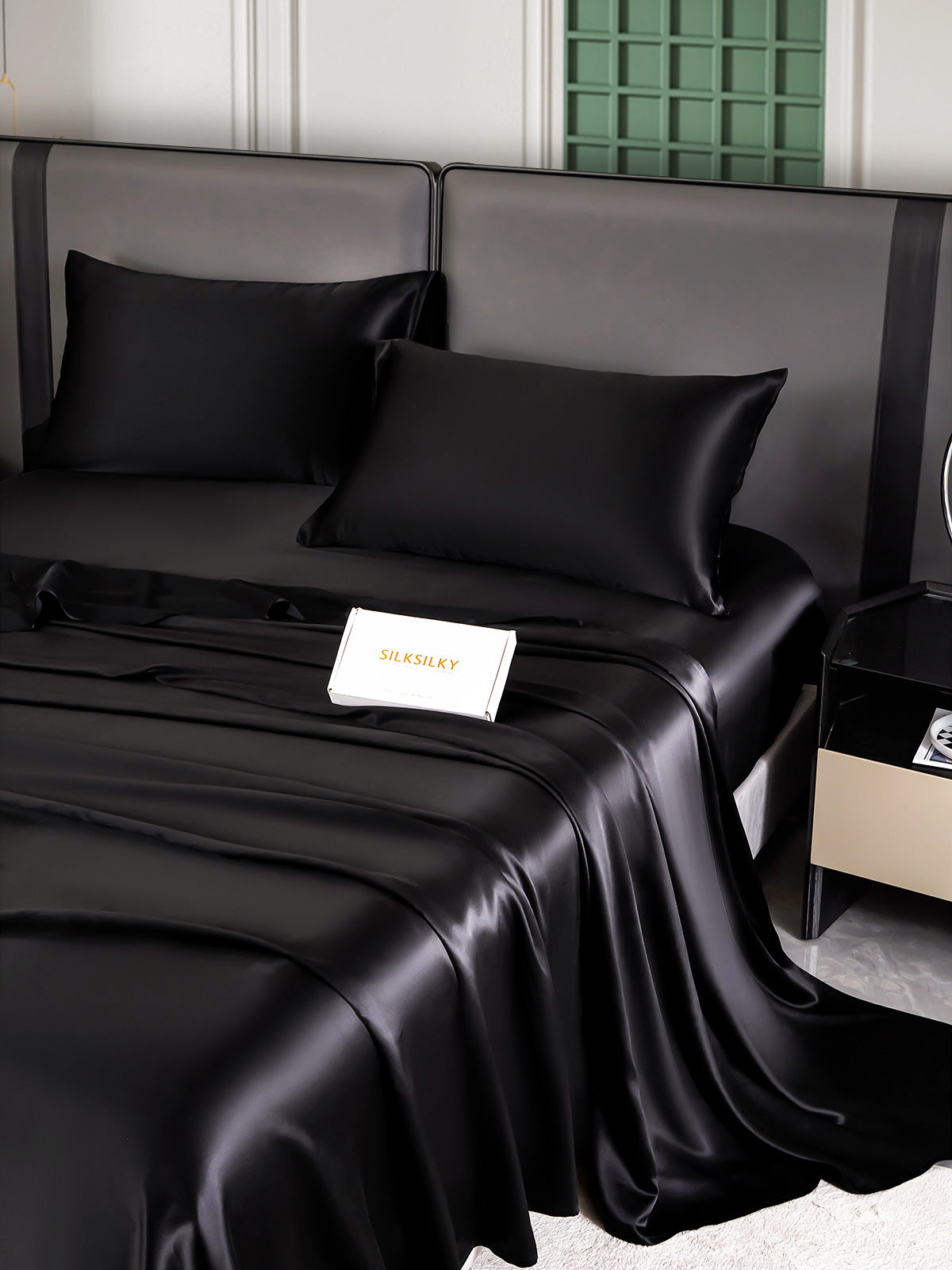 [Musta] SilkSilky-FI 25Momme Bedding Set 005