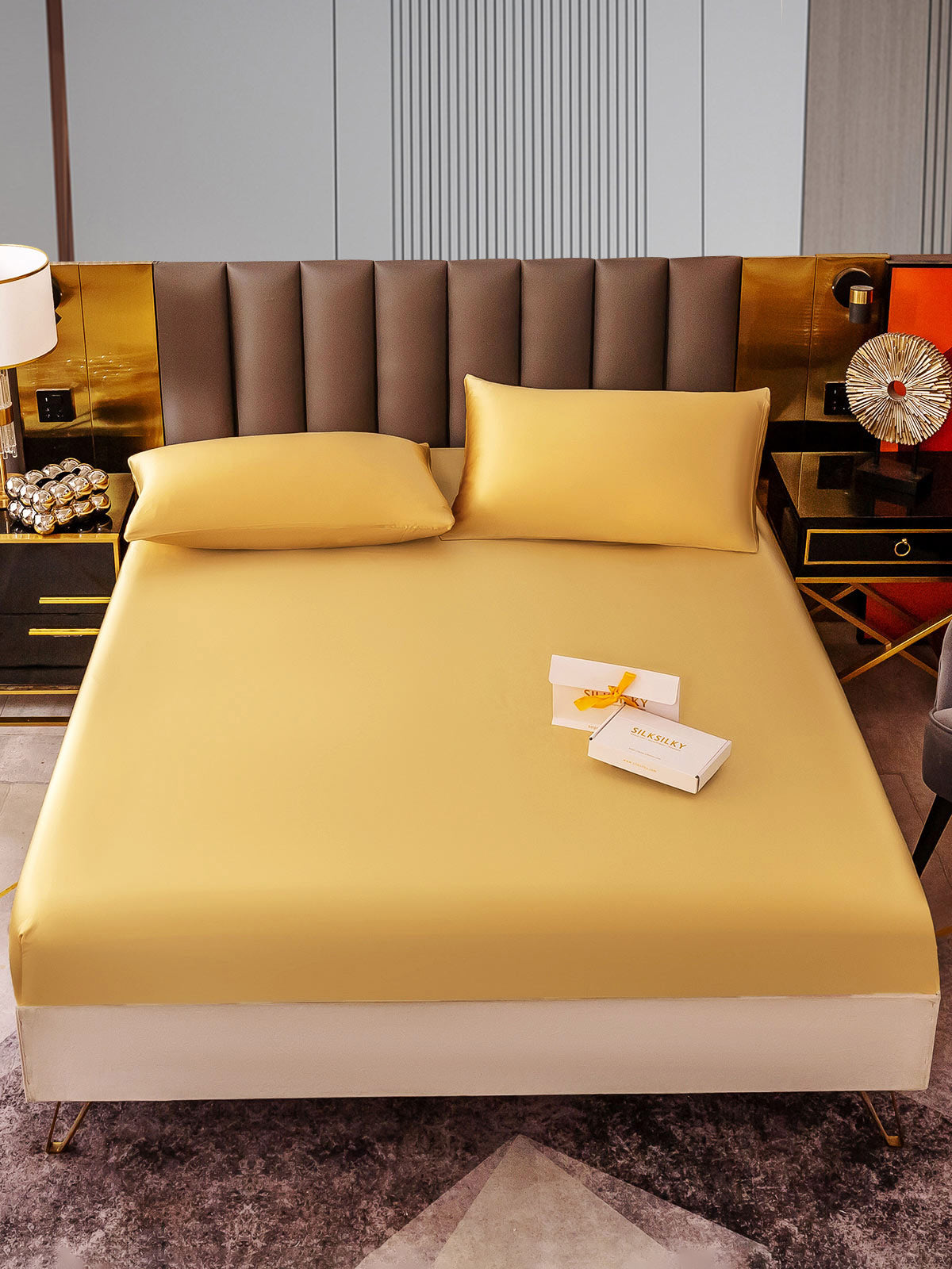 [Samppanja] SilkSilky-FI 22Momme Bedding Set 001