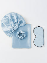 [Vaaleansininen] SilkSilky-FI 19Momme Pillowcase Set 001