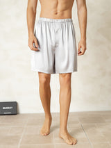 [Hopea] SilkSilky-FI Men's Sleep Shorts 001