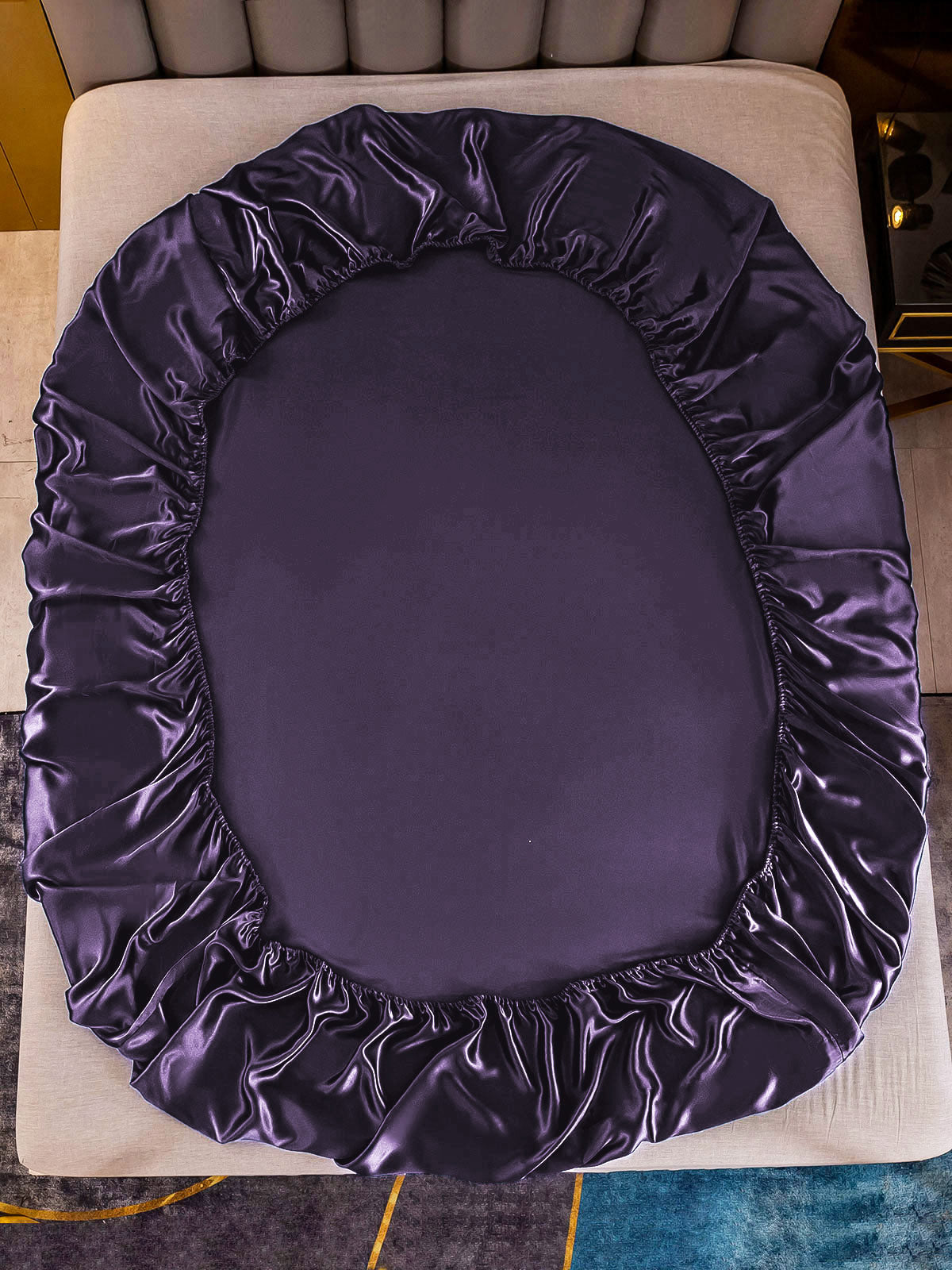 [Tumma Violetti] SilkSilky-FI 25Momme Bedding Set 003