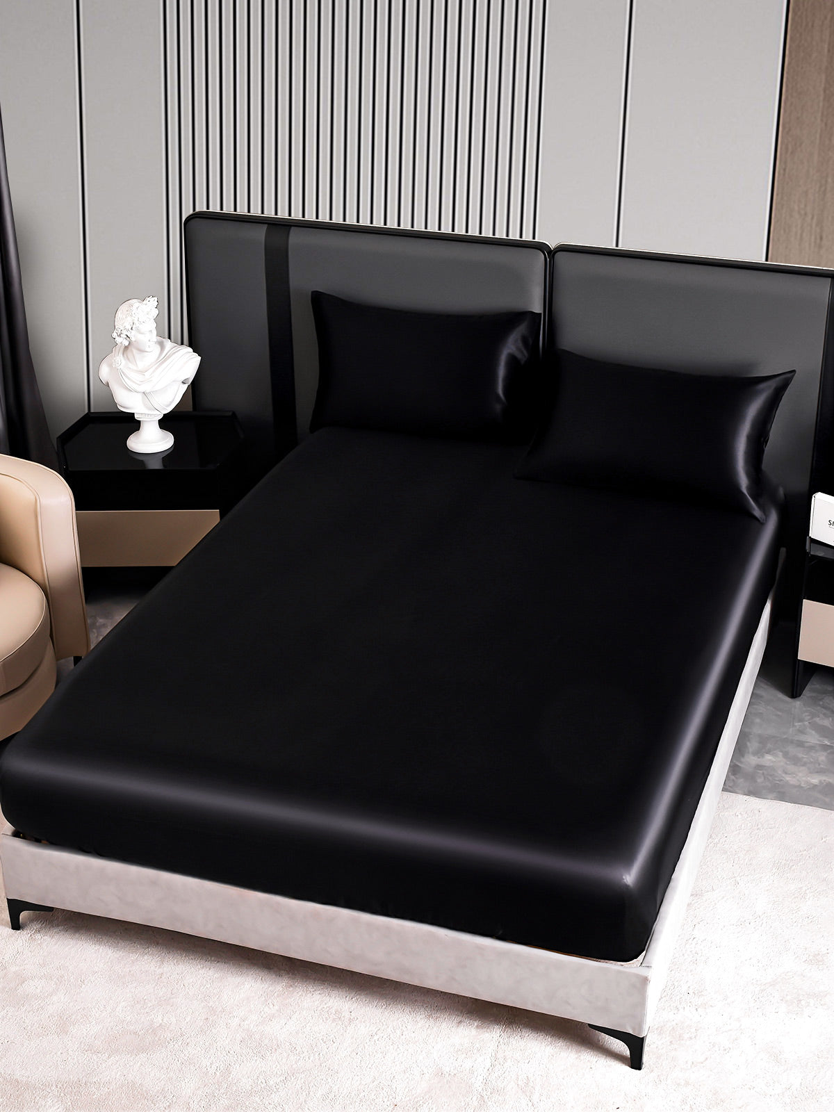 [Musta] SilkSilky-FI 22Momme Bedding Set 005