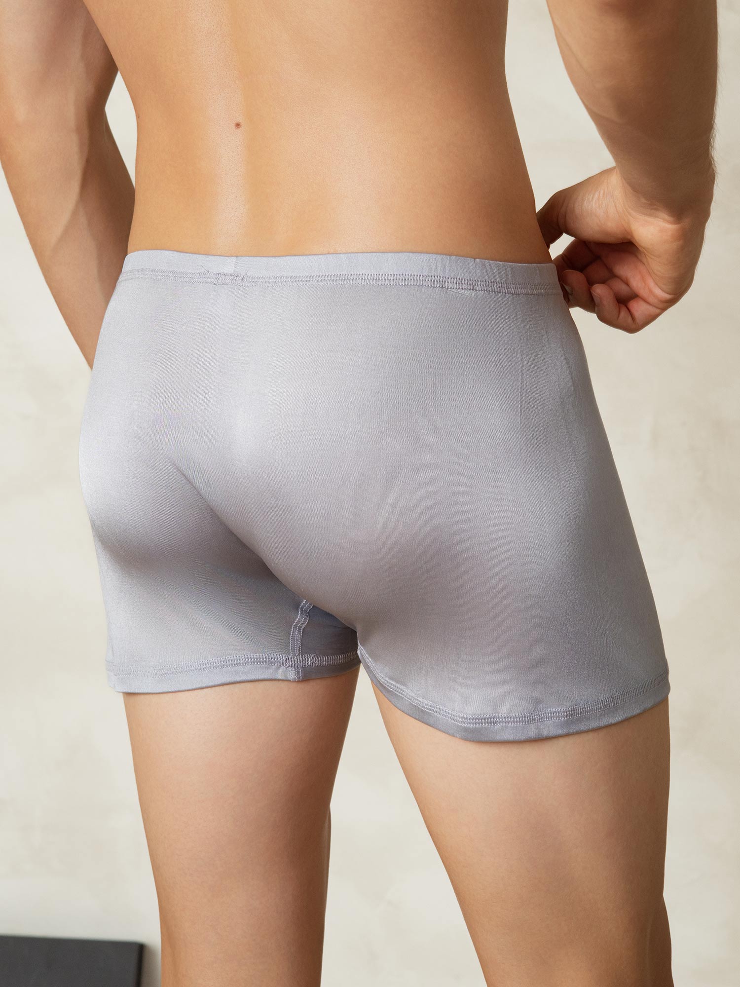 [Harmaa] SilkSilky-FI Mens Underwear 002