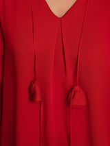 [Viini] SilkSilky-FI Long Sleeve V Neck Naisten Puserot 003