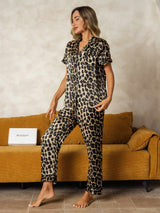 [Leopardi] SilkSilky-FI Womens Pajamas 004