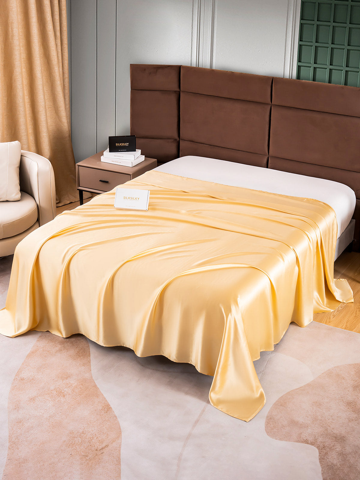 [Samppanja] SilkSilky-FI 25Momme Sheet 003