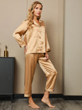 SilkSilky-FI Womens Pajamas Ruskea 005