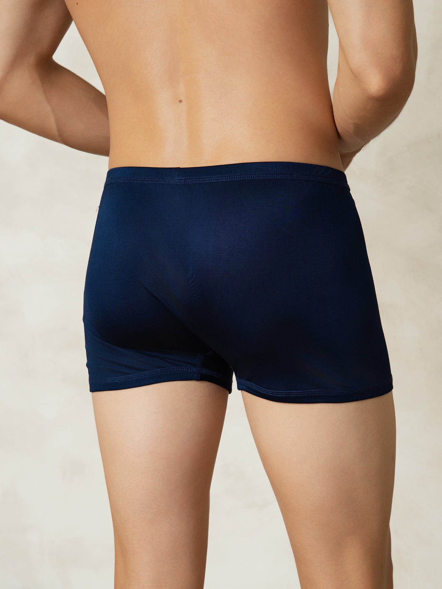 [Tummansininen] SilkSilky-FI Mens Underwear 002