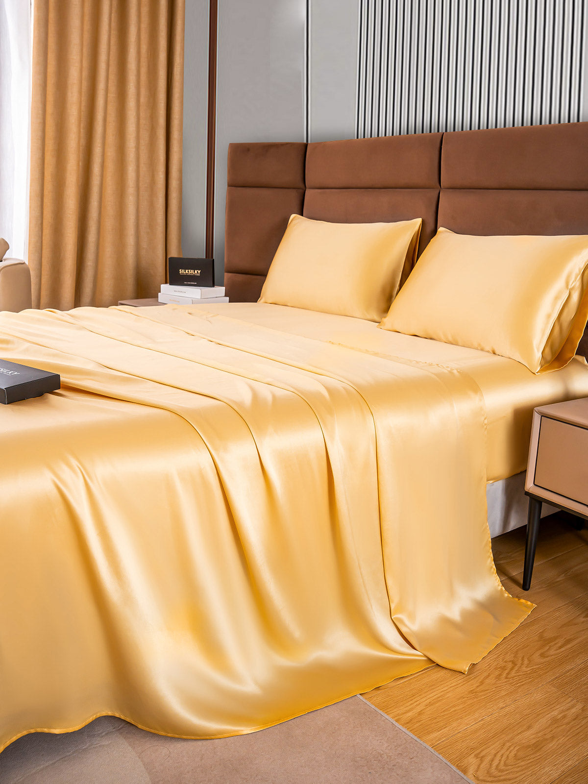 [Samppanja] SilkSilky-FI 22Momme Bedding Set 004