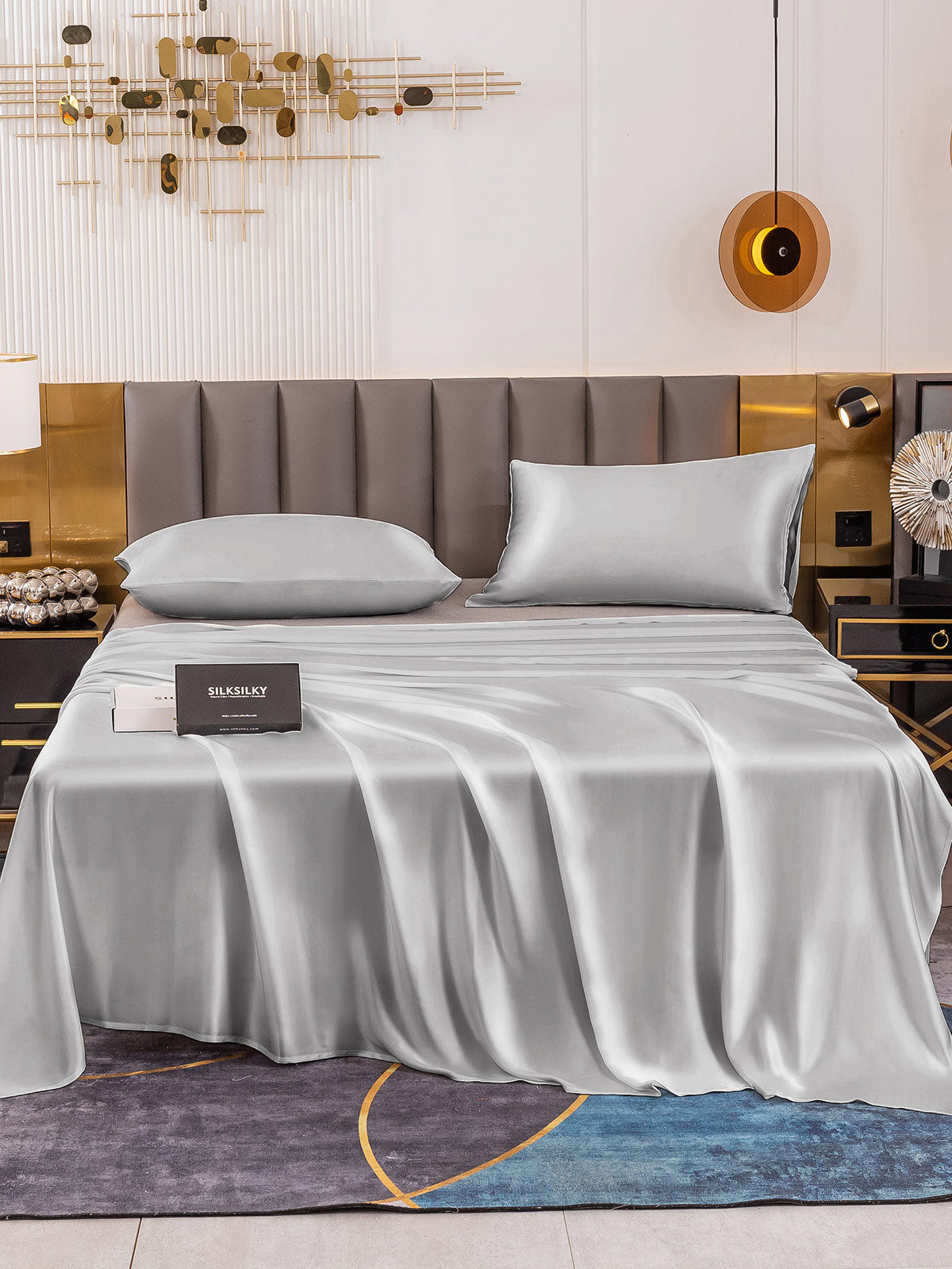 [Hopea] SilkSilky-FI 19Momme Bedding Set 002