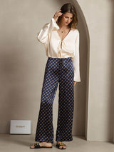 [Laivasto Ketju] SilkSilky-FI 19Momme Womens Pants 003