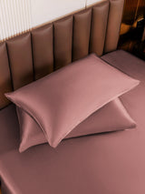 [Vaalean Mauve] SilkSilky-FI 19Momme Pillowcase 004