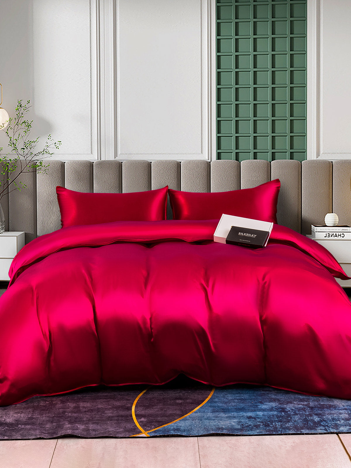 [Viini] SilkSilky-FI 25Momme Bedding Set 002