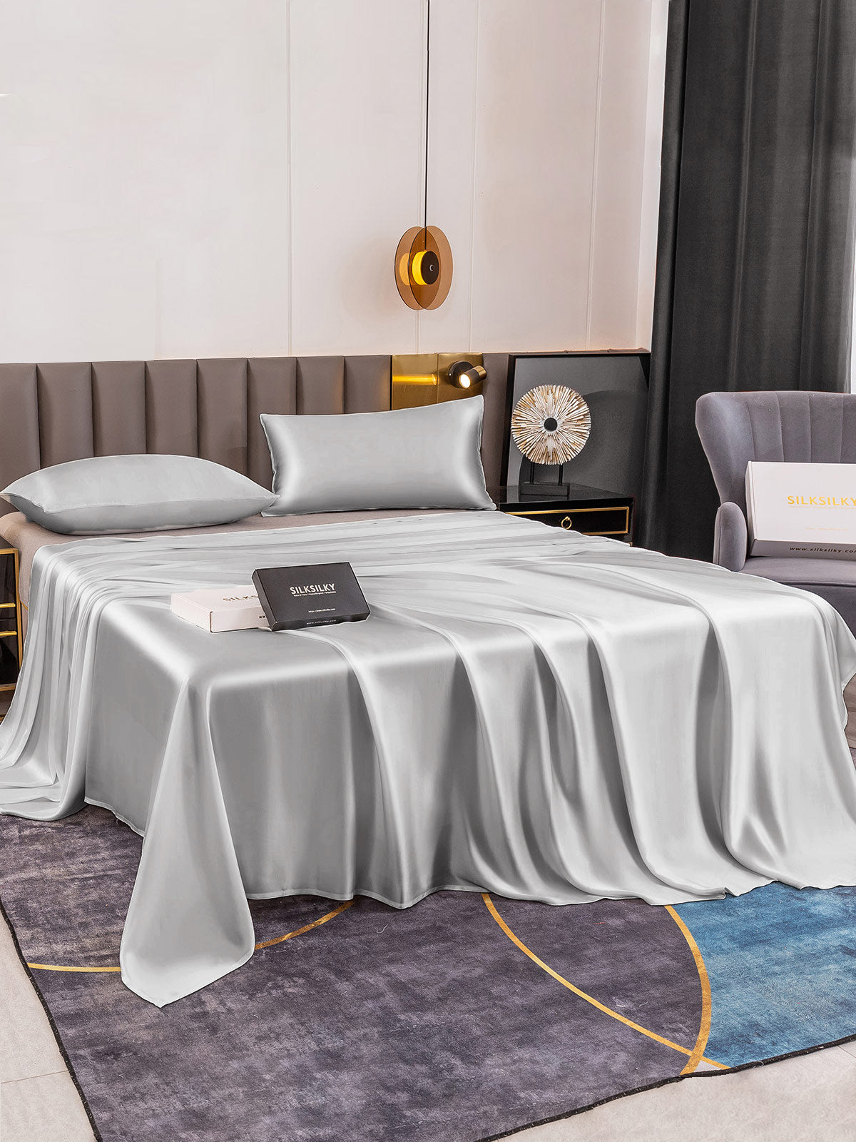 [Hopea] SilkSilky-FI 19Momme Bedding Set 003