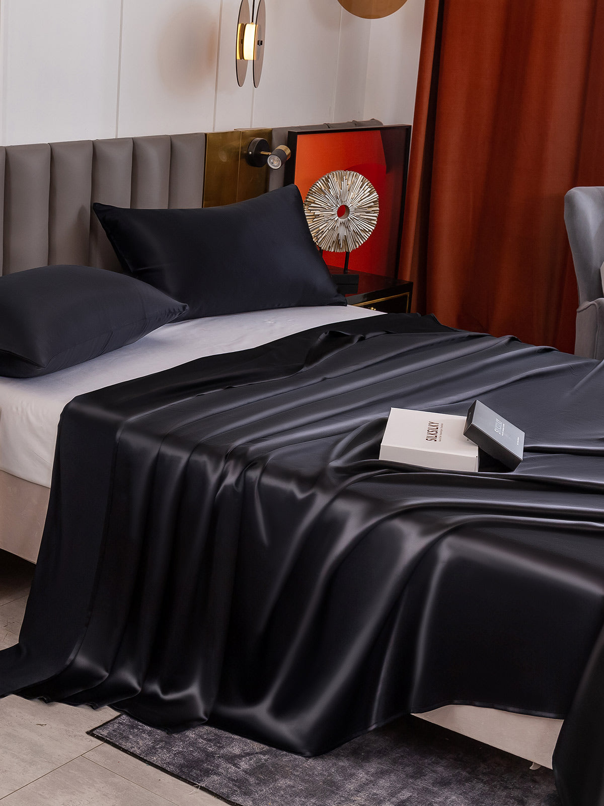 [Musta] SilkSilky-FI 19Momme Bedding Set 004